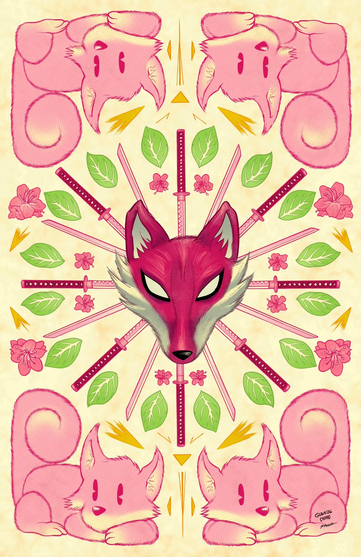 NYCC - Fox Mask Killer #1 - Tapestry