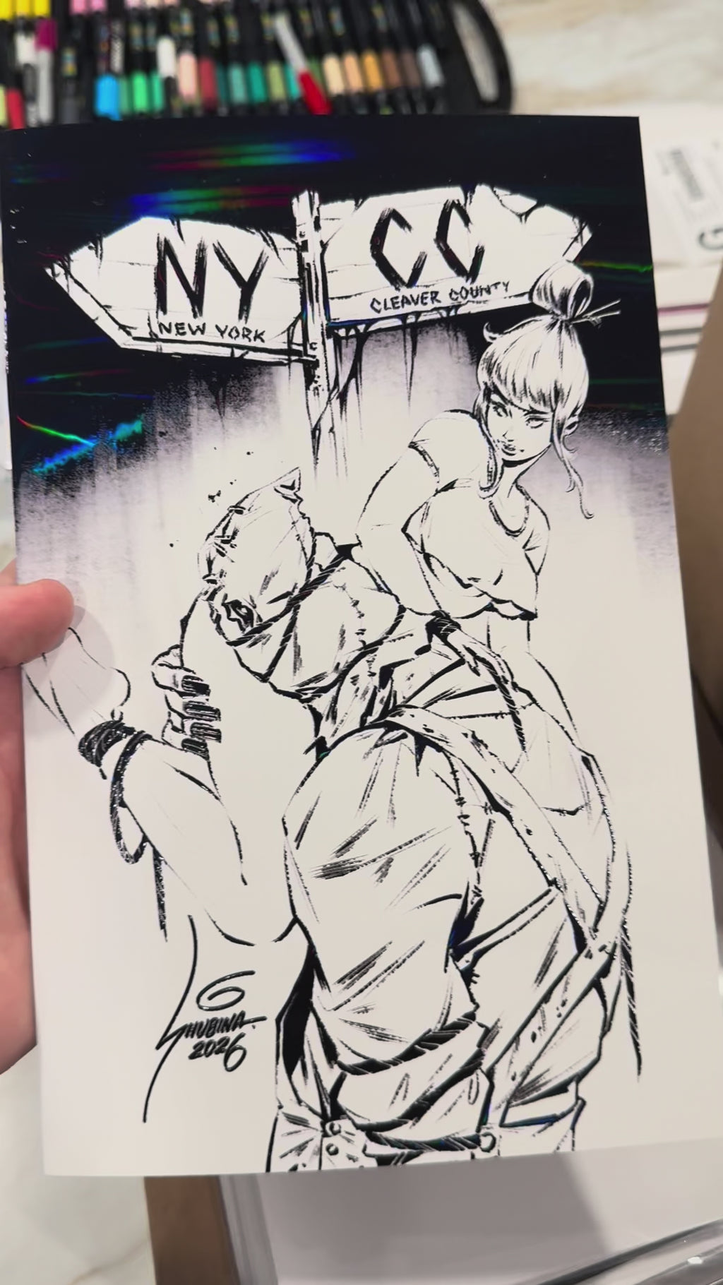 NYCC - Shubina - 3D FOIL