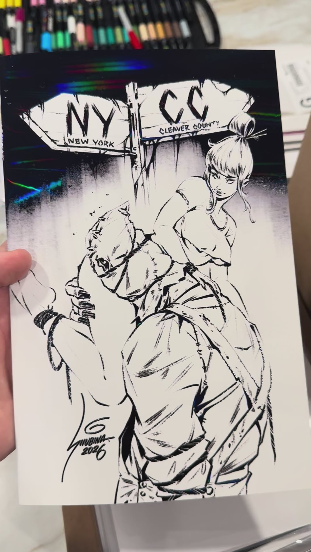 NYCC - Shubina - 3D FOIL
